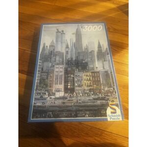 Vtg Schmidt 3000 Pc New York Twin Towers 1986 Puzzle Francois Zenner Germany NEW